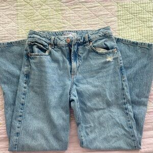 Garage Slouchy Light Blue Jeans
